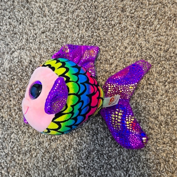 TY Fish Stuffed Animal - Picture 2 of 2